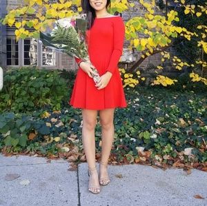 H&M Off-Shoulder Full Sleeve Dress